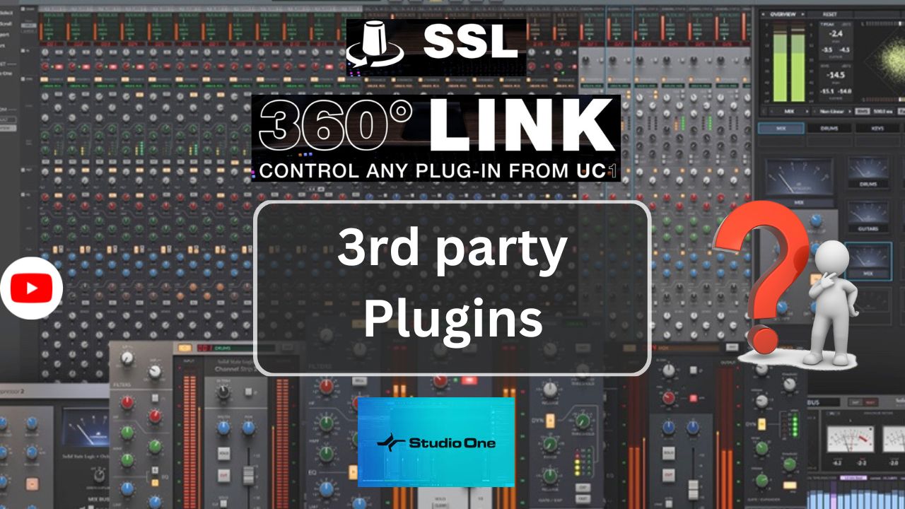 I look at the Solid State Logic 360 console and the Link feature for 3rd party plugins.