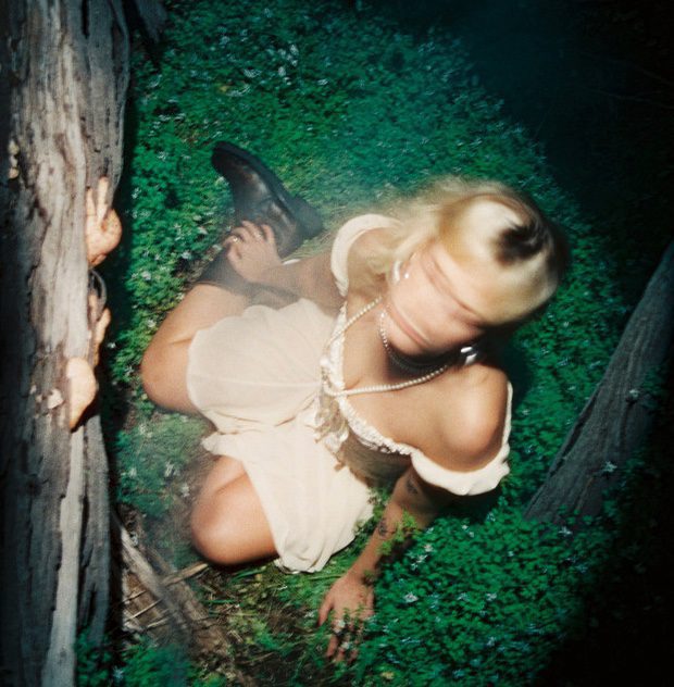 Angie Coleman out of the headlights