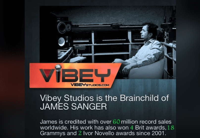 James Sanger vibey studio