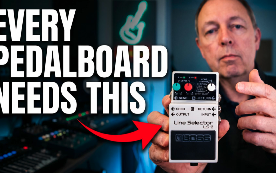 Boss LS-2 pedal - Line selector