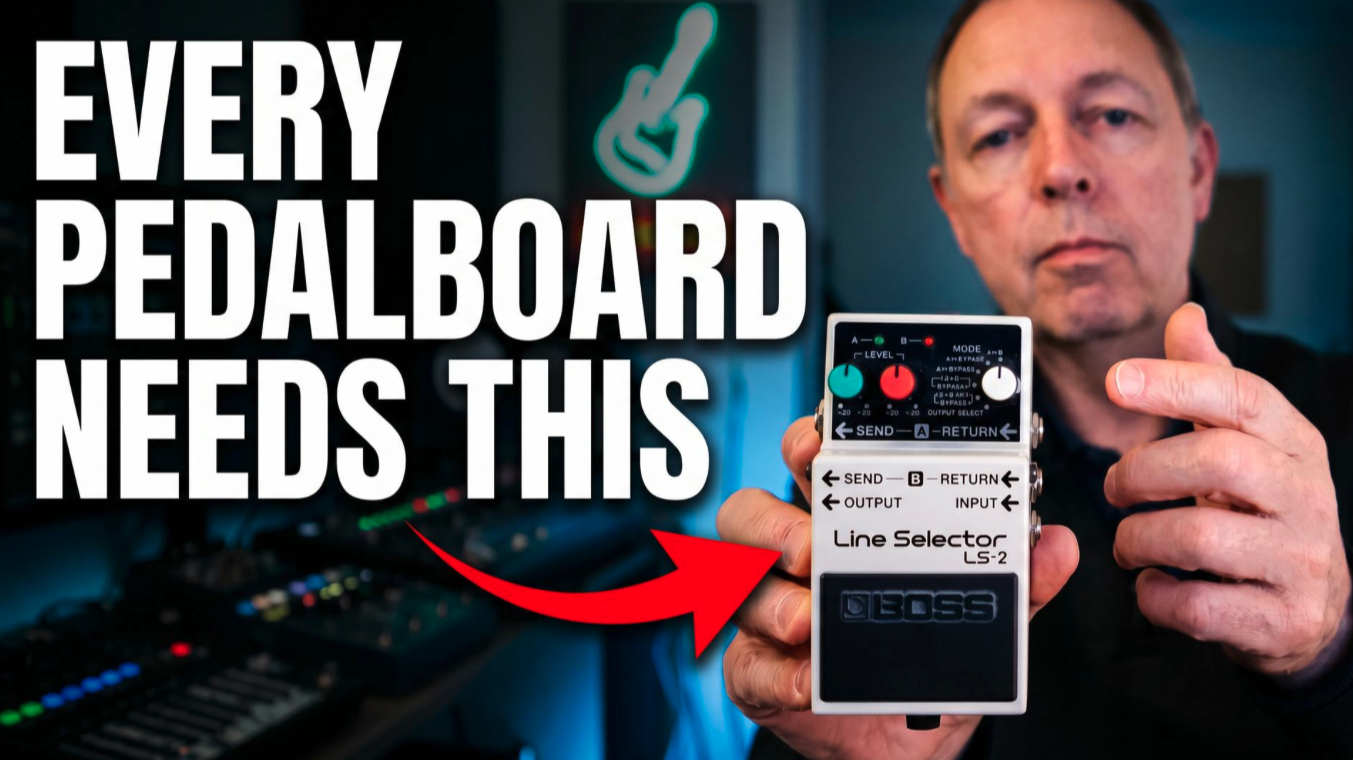 Boss LS-2 pedal - Line selector